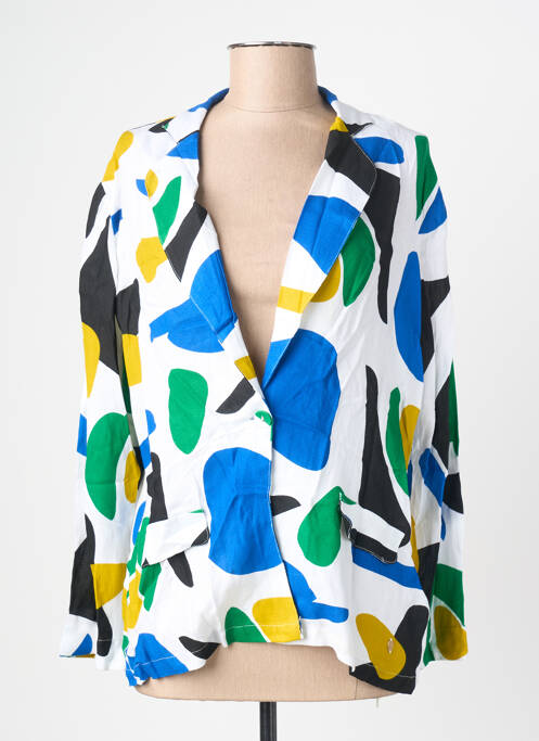 Blazer manches longues bleu LES TROPEZIENNES PAR M.BELARBI femme