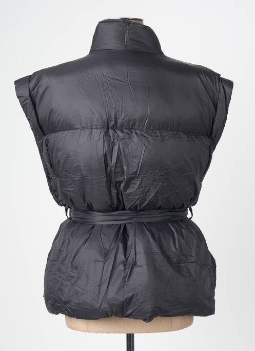 Doudoune poches sans capuche noir LE TEMPS DES CERISES femme