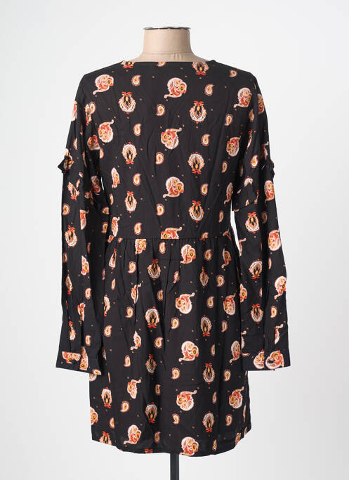 Robe courte manches longues manches longues noir LES TROPEZIENNES PAR M.BELARBI femme