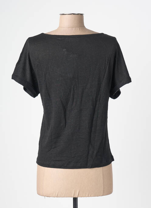 Top manches courtes manches courtes noir LES TROPEZIENNES PAR M.BELARBI femme