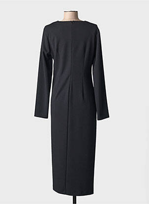 Robe longue manches longues manches longues noir JOSEPH RIBKOFF femme