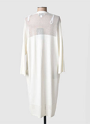 Gilet manches longues stretch beige JOSEPH RIBKOFF femme