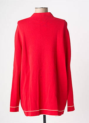 Gilet manches longues stretch rouge MARINA RINALDI femme