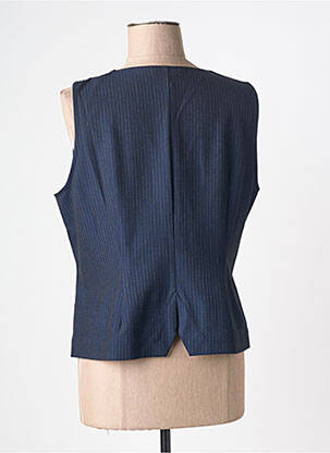 Gilet sans manche poches bleu FUEGO WOMAN femme