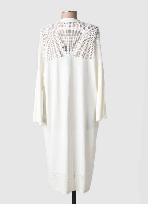 Gilet manches longues stretch beige JOSEPH RIBKOFF femme