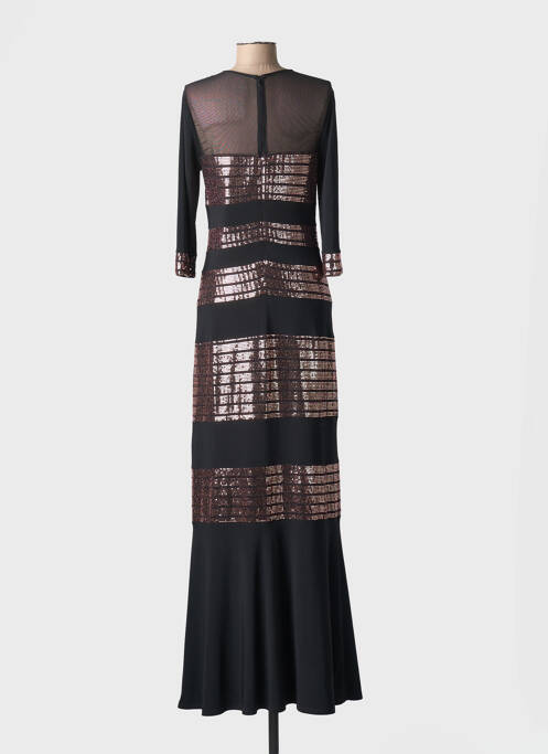 Robe longue manches longues manches longues noir JOSEPH RIBKOFF femme