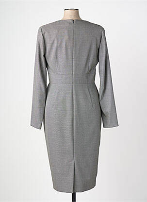 Robe mi-longue manches longues manches longues noir MAX MARA femme