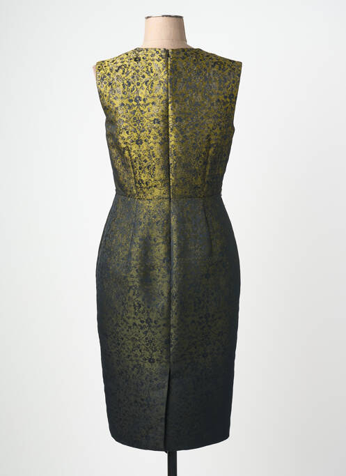 Robe mi-longue sans manche sans manche vert MAX MARA femme