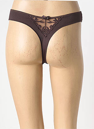 Tanga tanga marron SIMONE PERELE femme