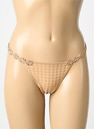 String string beige MARIE JO femme
