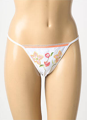 String broderie blanc SIMONE PERELE femme
