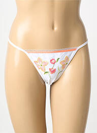 String broderie blanc SIMONE PERELE femme