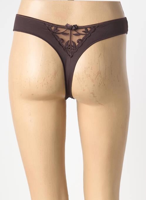 Tanga tanga marron SIMONE PERELE femme