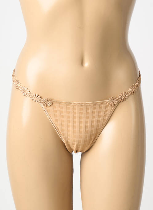String string beige MARIE JO femme