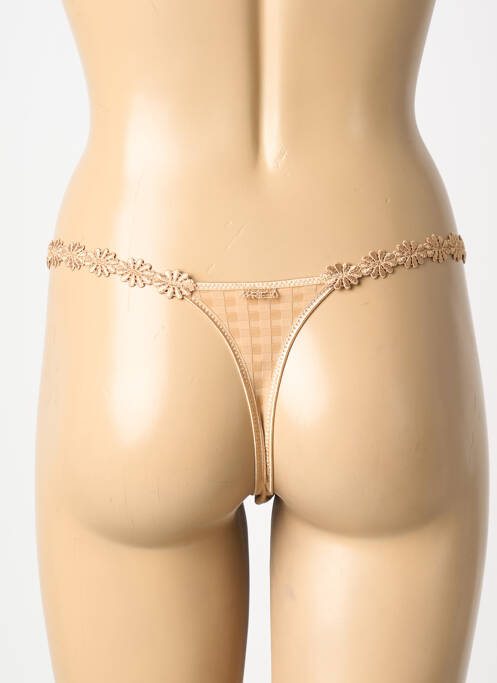 String string beige MARIE JO femme