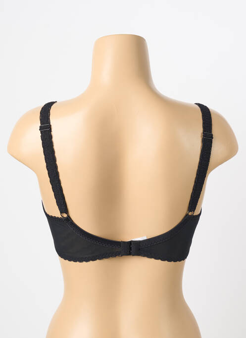 Soutien-gorge broderie haut soutien-gorge emboitant noir ALLUMETTE femme