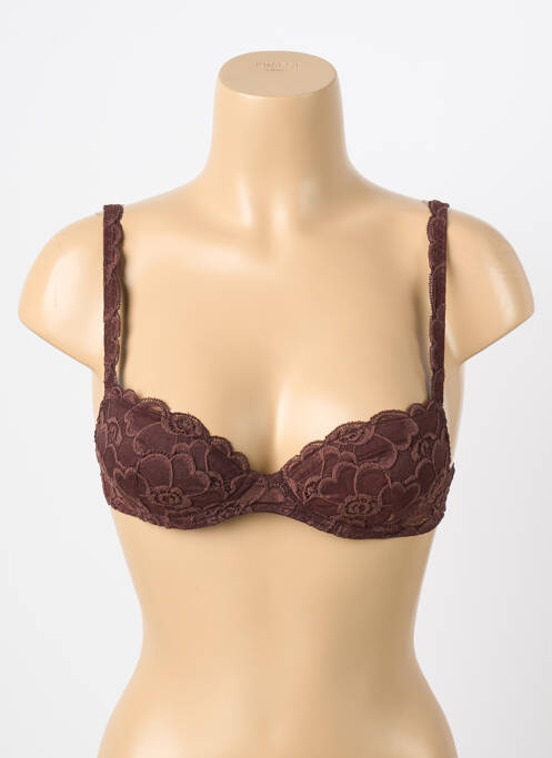 Soutien-gorge haut soutien-gorge balconnet haut soutien-gorge balconnet marron BARBARA femme