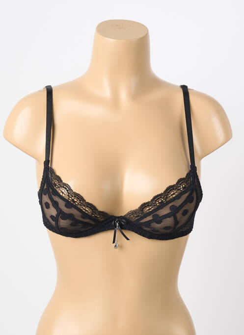 Soutien-gorge haut soutien-gorge push-up haut soutien-gorge push-up noir BARBARA femme
