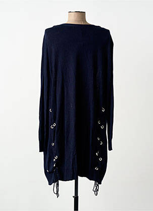 Gilet manches longues manches longues bleu LPB femme