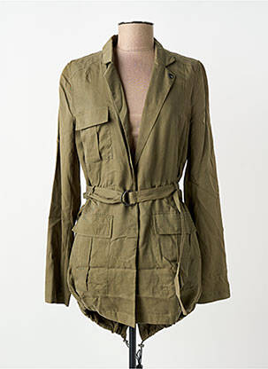 Veste casual col tailleur vert LPB femme