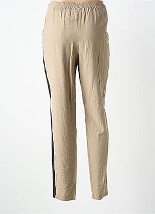 Pantalon poches beige GEISHA femme