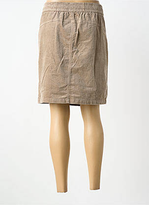 Jupe courte poches beige STREET ONE femme