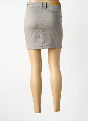 Jupe courte poches gris LPB femme