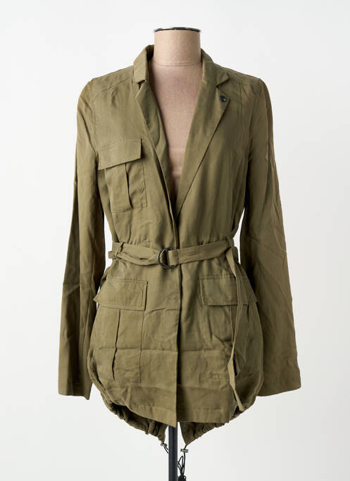 Veste casual col tailleur vert LPB femme
