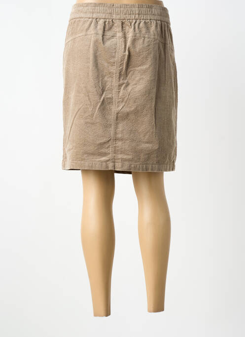 Jupe courte poches beige STREET ONE femme