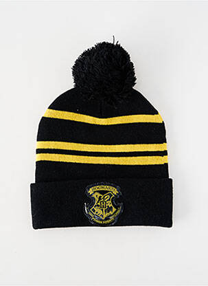 Bonnet maille fine noir HARRY POTTER homme