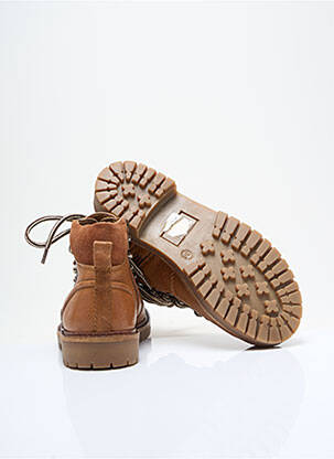 Bottines/boots talon bas talon bas marron CYRILLUS garçon