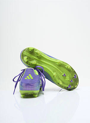 Baskets sport football bout rond violet ADIDAS enfant