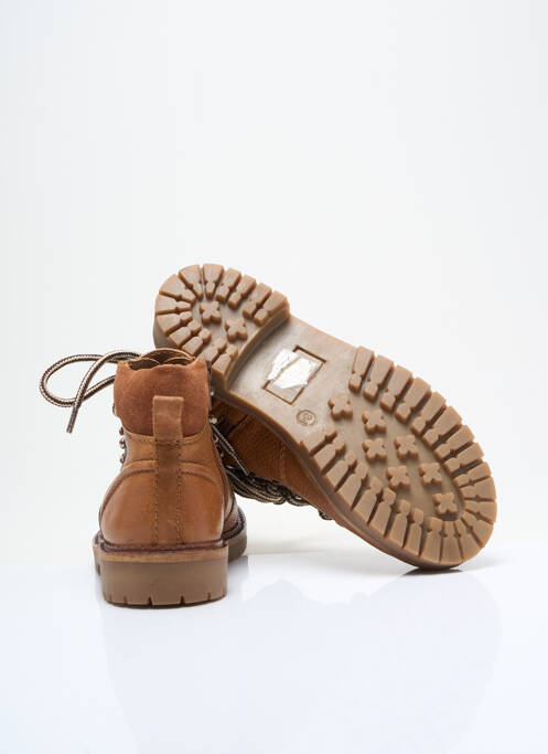 Bottines/boots talon bas talon bas marron CYRILLUS garcon
