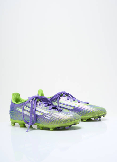 Baskets bout rond bout rond violet ADIDAS enfant