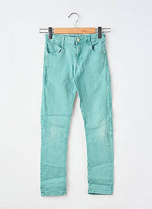 Jeans coupe slim stretch taille ajustable bleu OKAÏDI garcon