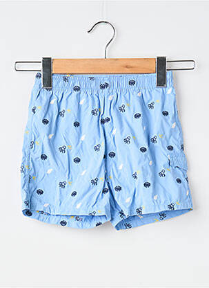 Short de bain tissage popeline bleu TARTINE ET CHOCOLAT garçon