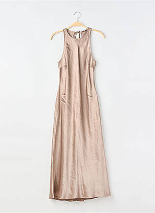 Robe longue sans manche sans manche beige RAILS femme
