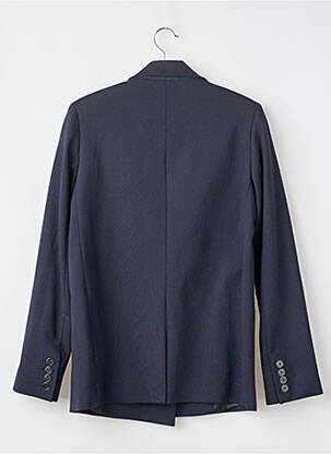 Blazer poignets boutonnés bleu IKKS femme