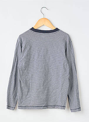 T-shirt manches longues manches longues bleu MONOPRIX garçon