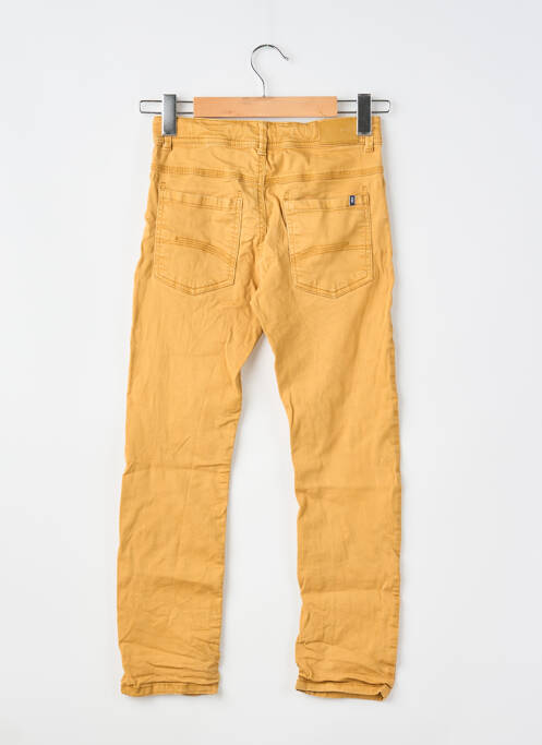 Pantalon slim stretch taille ajustable orange OKAÏDI garcon