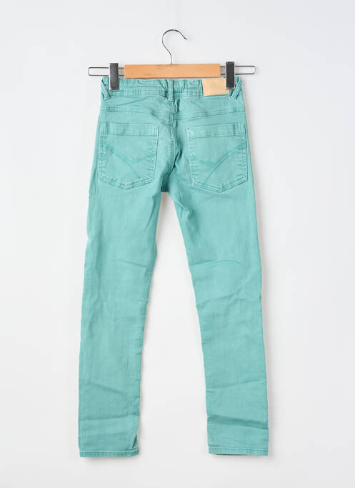 Jeans coupe slim stretch taille ajustable bleu OKAÏDI garcon