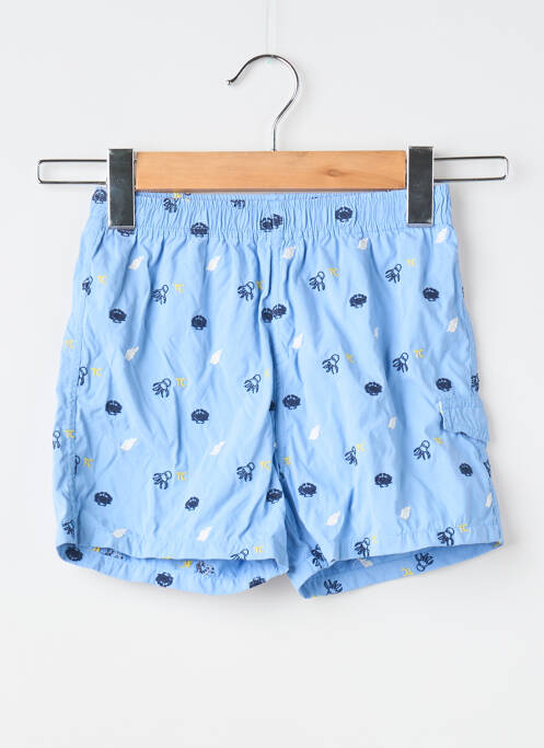 Short de bain tissage popeline bleu TARTINE ET CHOCOLAT garcon