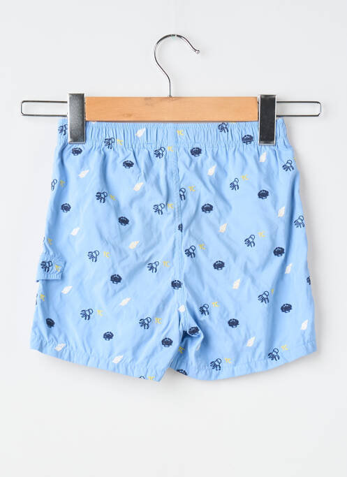 Short de bain tissage popeline bleu TARTINE ET CHOCOLAT garcon