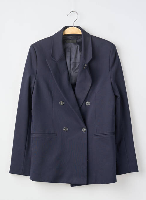Blazer poignets boutonnés bleu IKKS femme