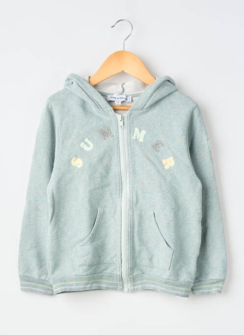 Veste casual coupe droite bleu TARTINE ET CHOCOLAT enfant
