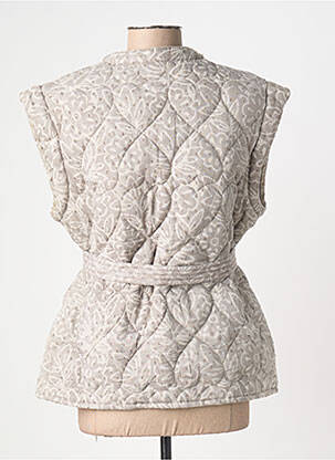 Veste casual col rond gris CHICOSOLEIL femme