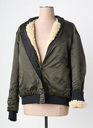 Blouson poches vert LEON & HARPER femme