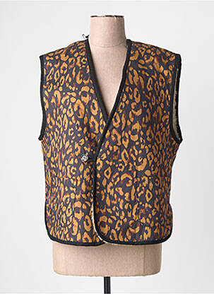 Veste casual coupe droite noir LEON & HARPER femme