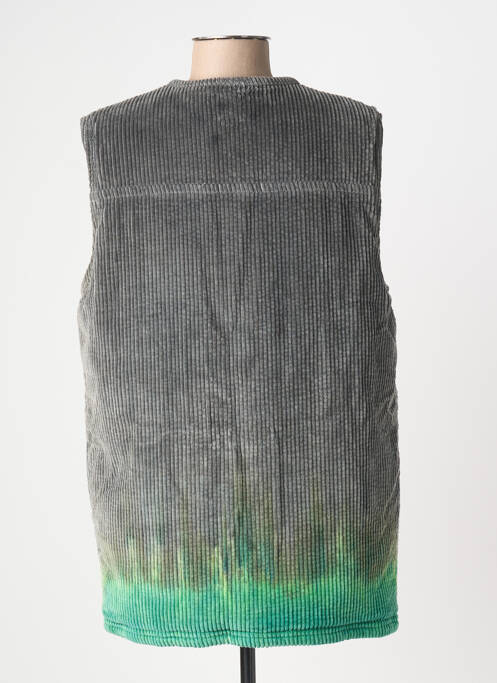 Veste casual col rond gris DROLATIC femme