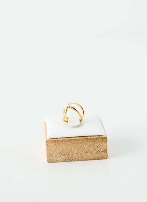 Boucle d'oreille mono matériaux métal or PANDORA femme